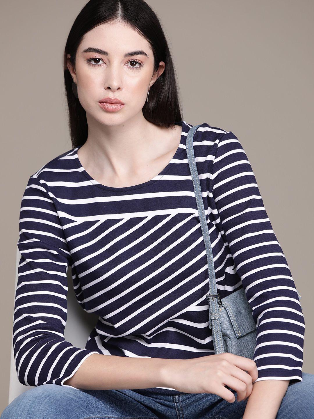 macy's karen scott women striped t-shirt