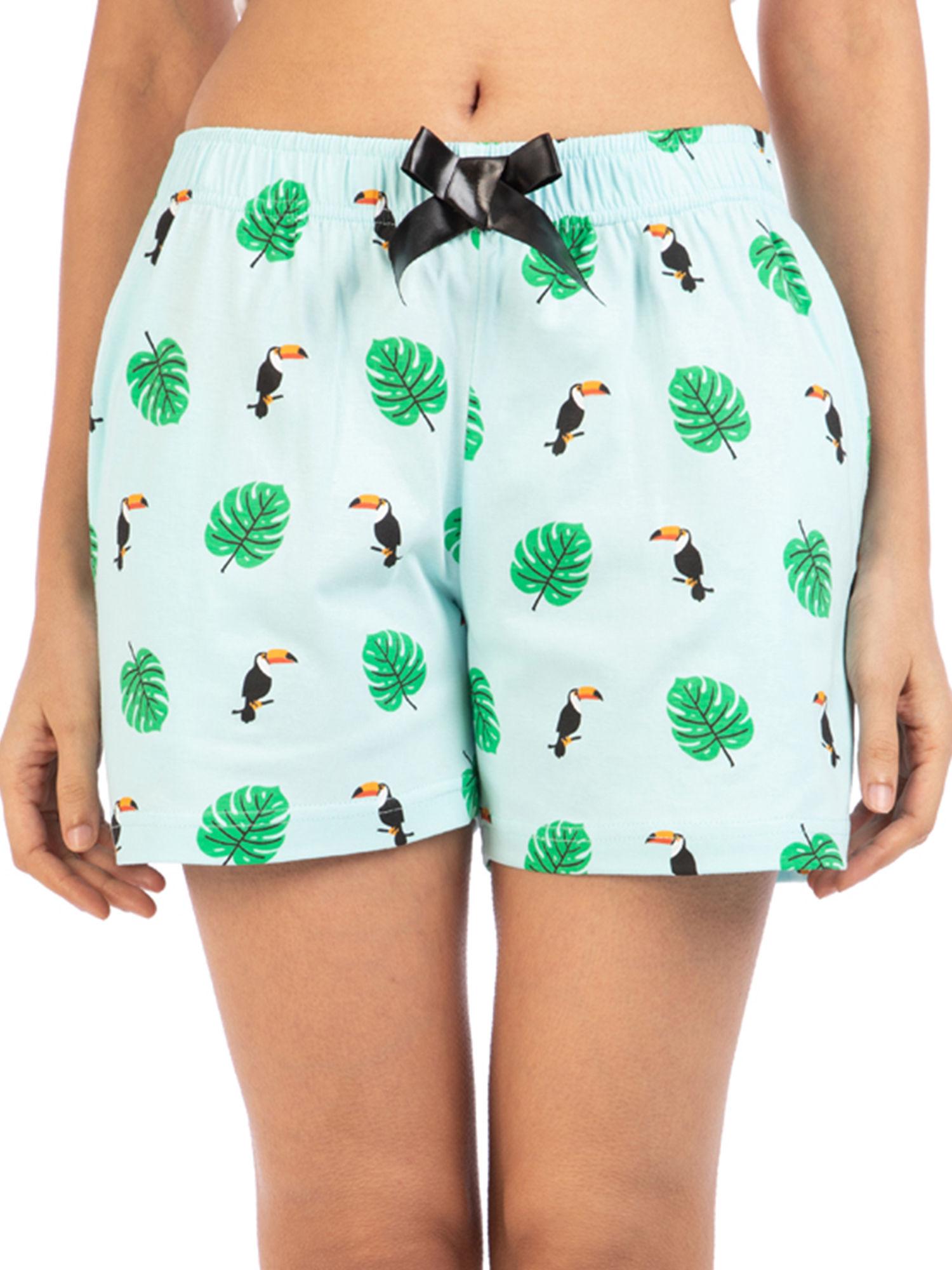 madagascar shorts - green