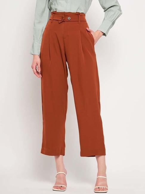 madame rust mid rise flared pants