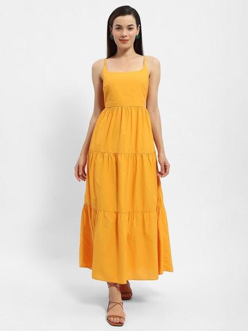 madame yellow maxi dress