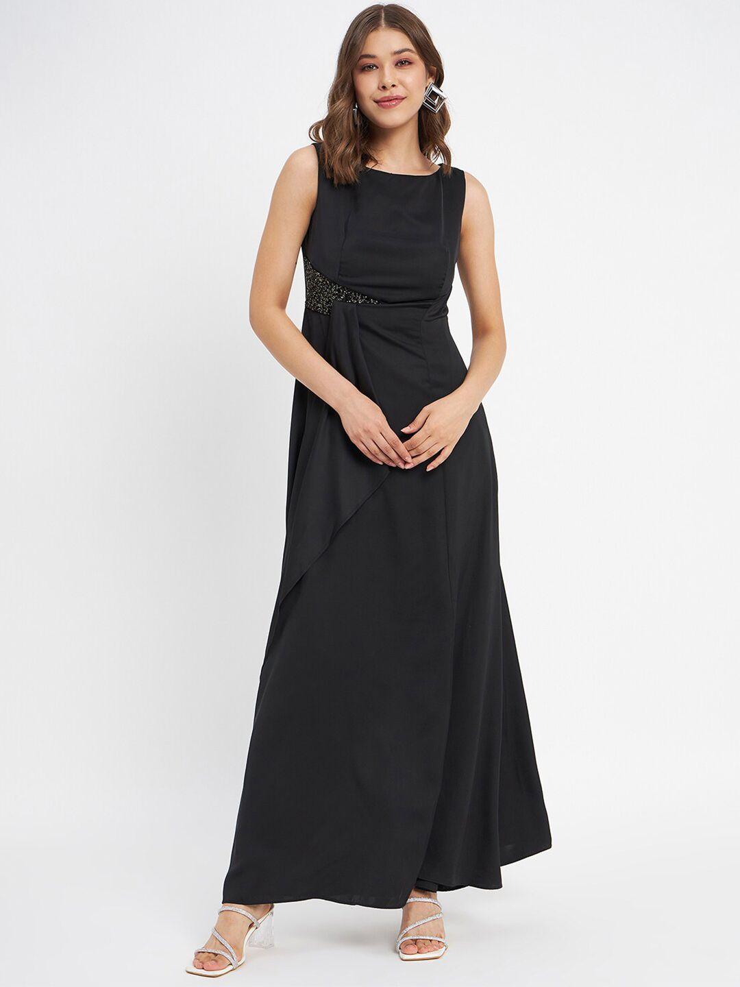 madame black maxi dress