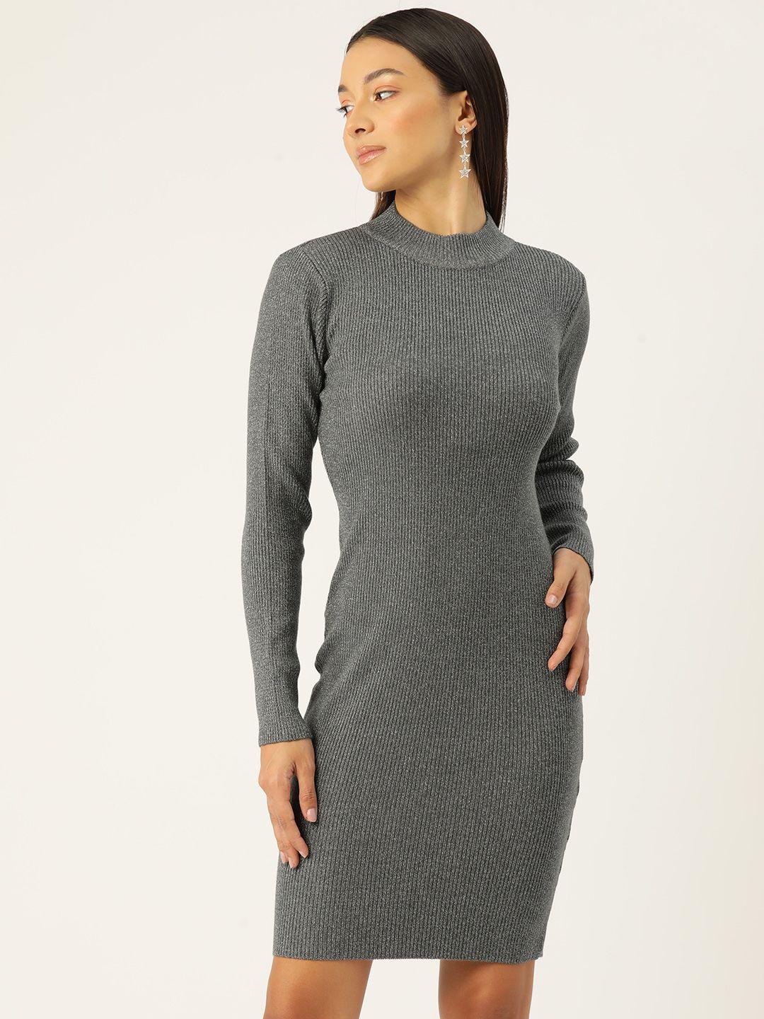 madame cut-out back sweater dress