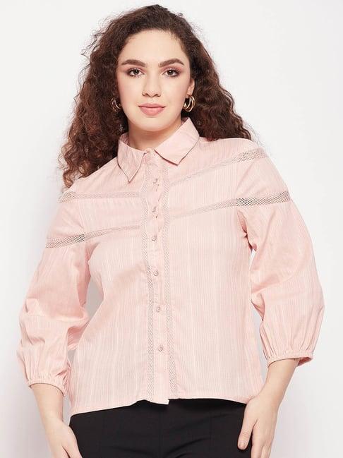 madame dusty pink shirt