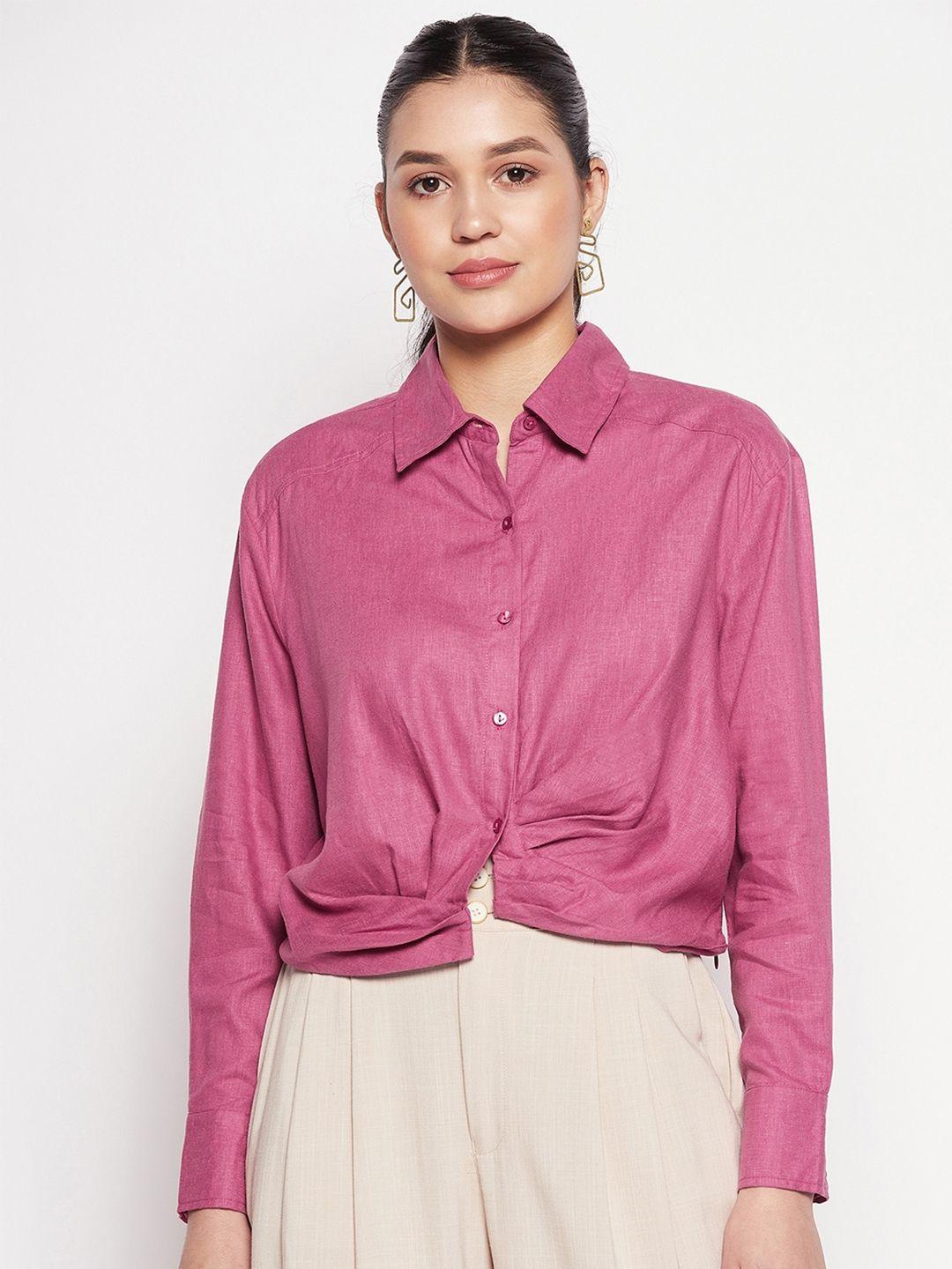 madame gathered casual shirt