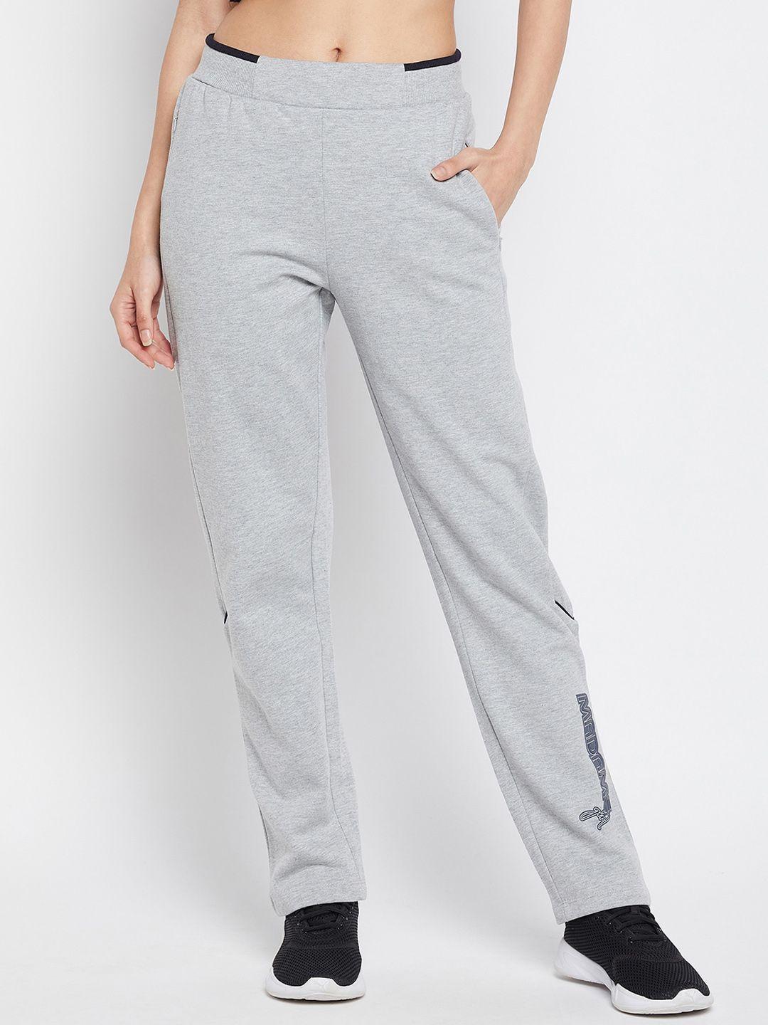 madame m secret women grey solid track pants