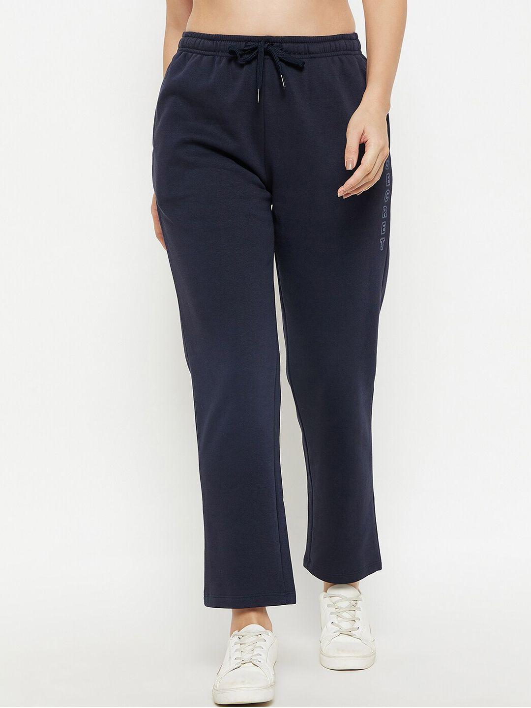 madame m secret women mid rise cotton track pants