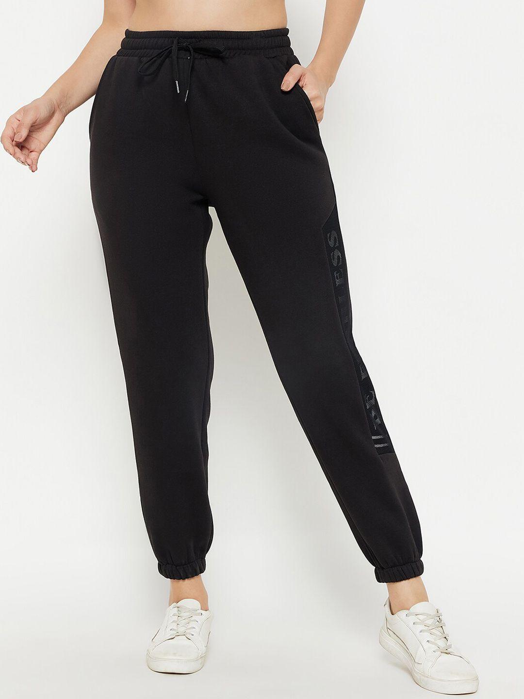 madame m secret women printed cotton mid-rise joggers