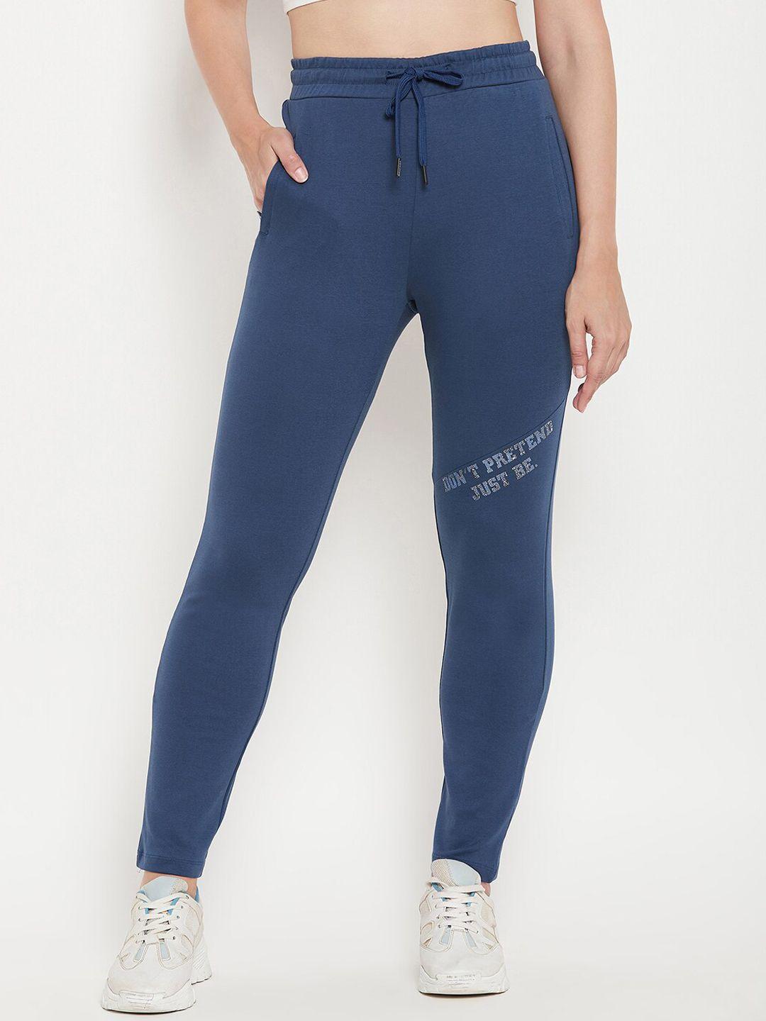 madame m secret women regular fit pure cotton track pants