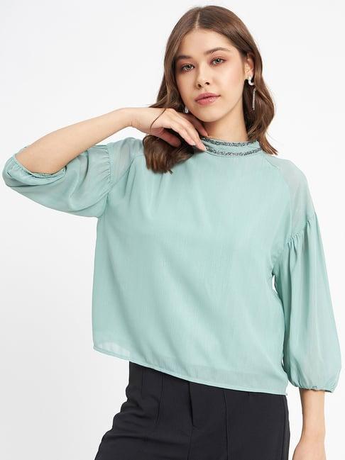 madame mint relaxed fit top