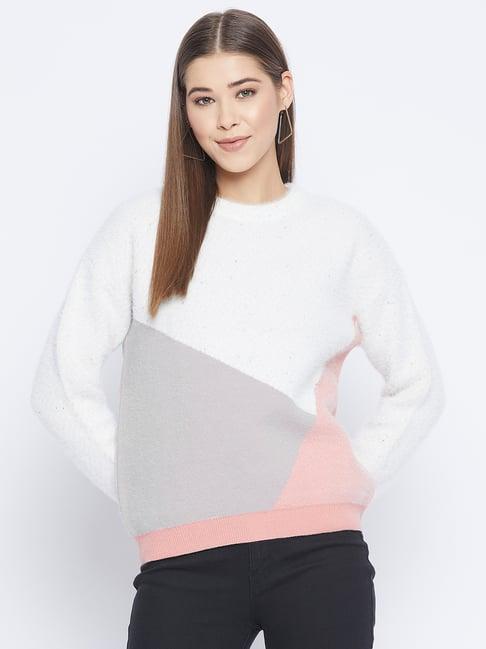 madame multicolor regular fit sweater