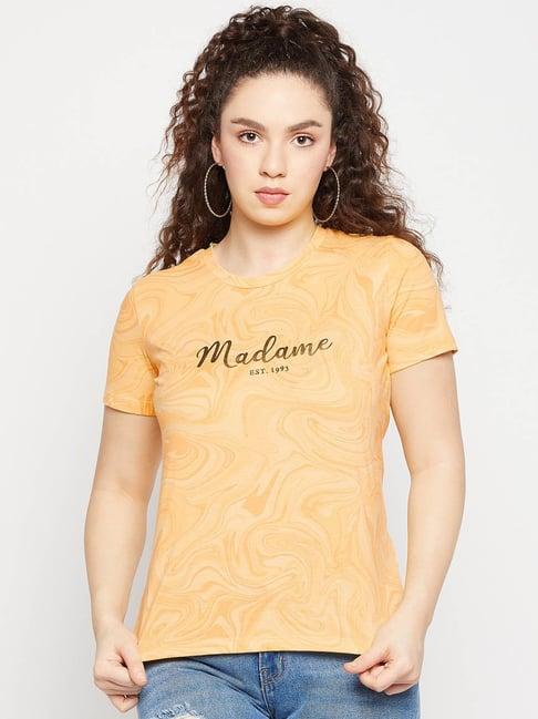 madame mustard printed t-shirt