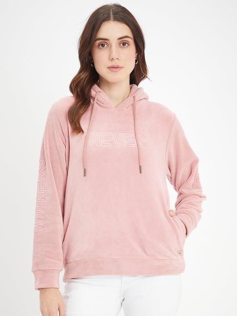 madame pink graphic print hoodie
