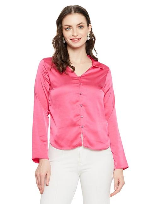 madame pink regular fit shirt