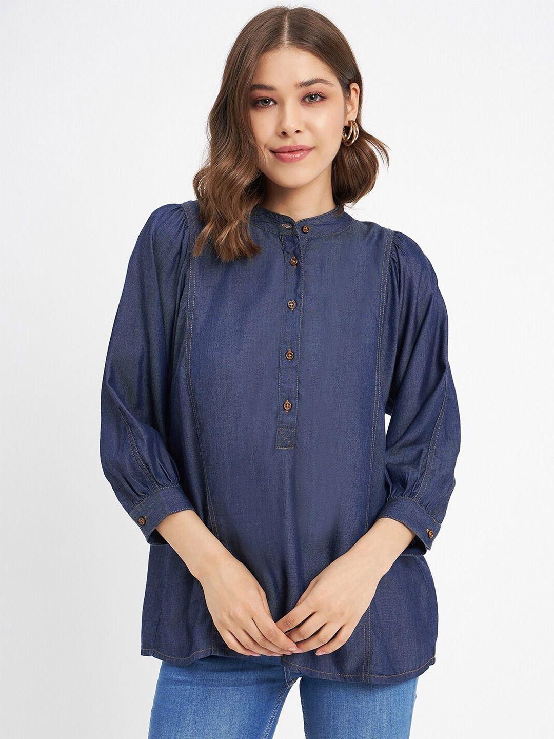 madame puff sleeve shirt style top