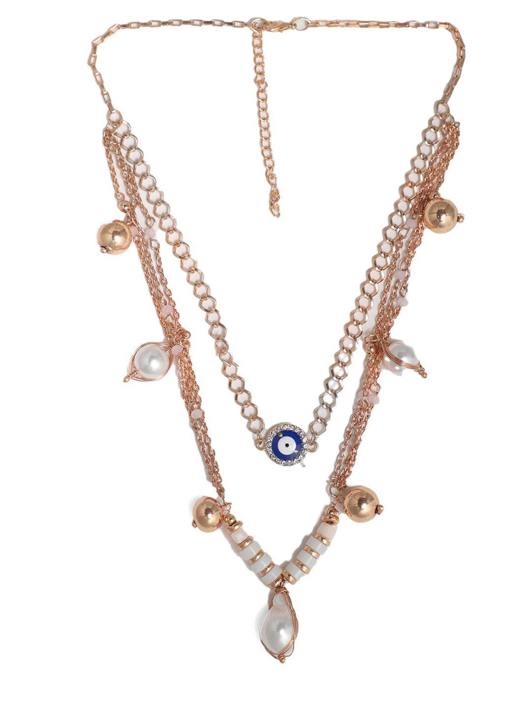 madame rose gold-plated necklace