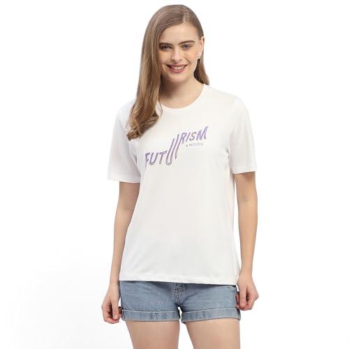 madame typography white regular t-shirt