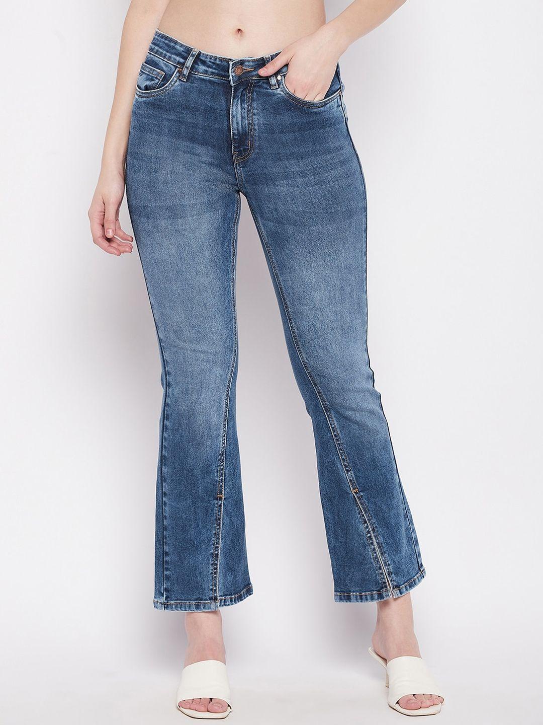 madame women blue heavy fade jeans