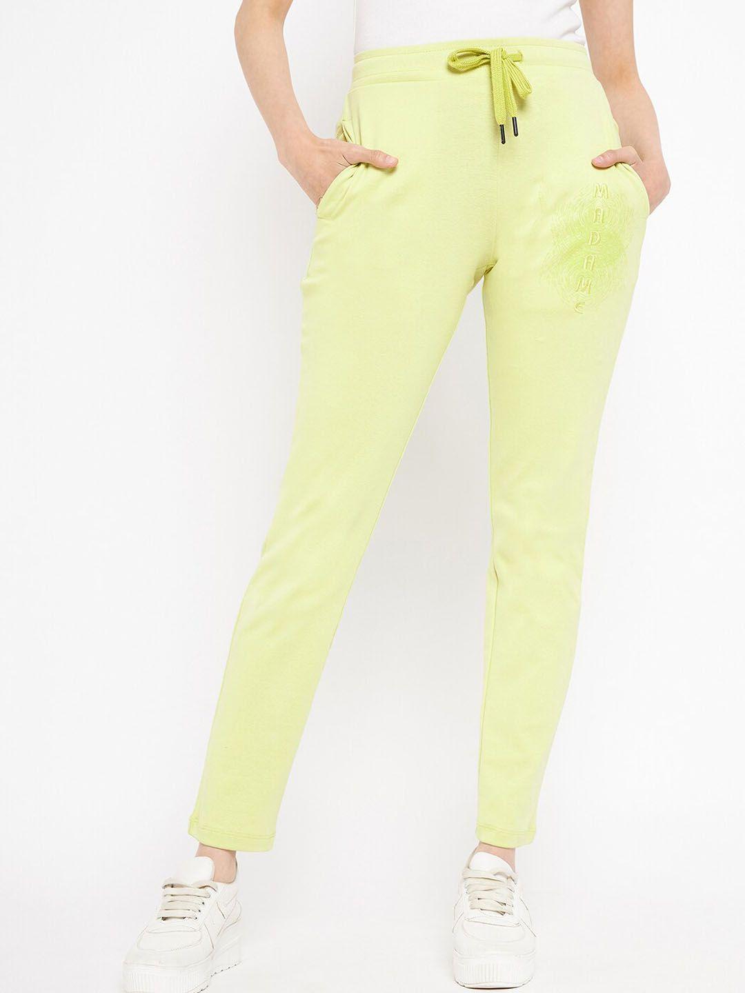 madame women cotton track pants