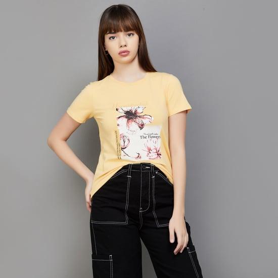 madame women graphic printed t-shirt