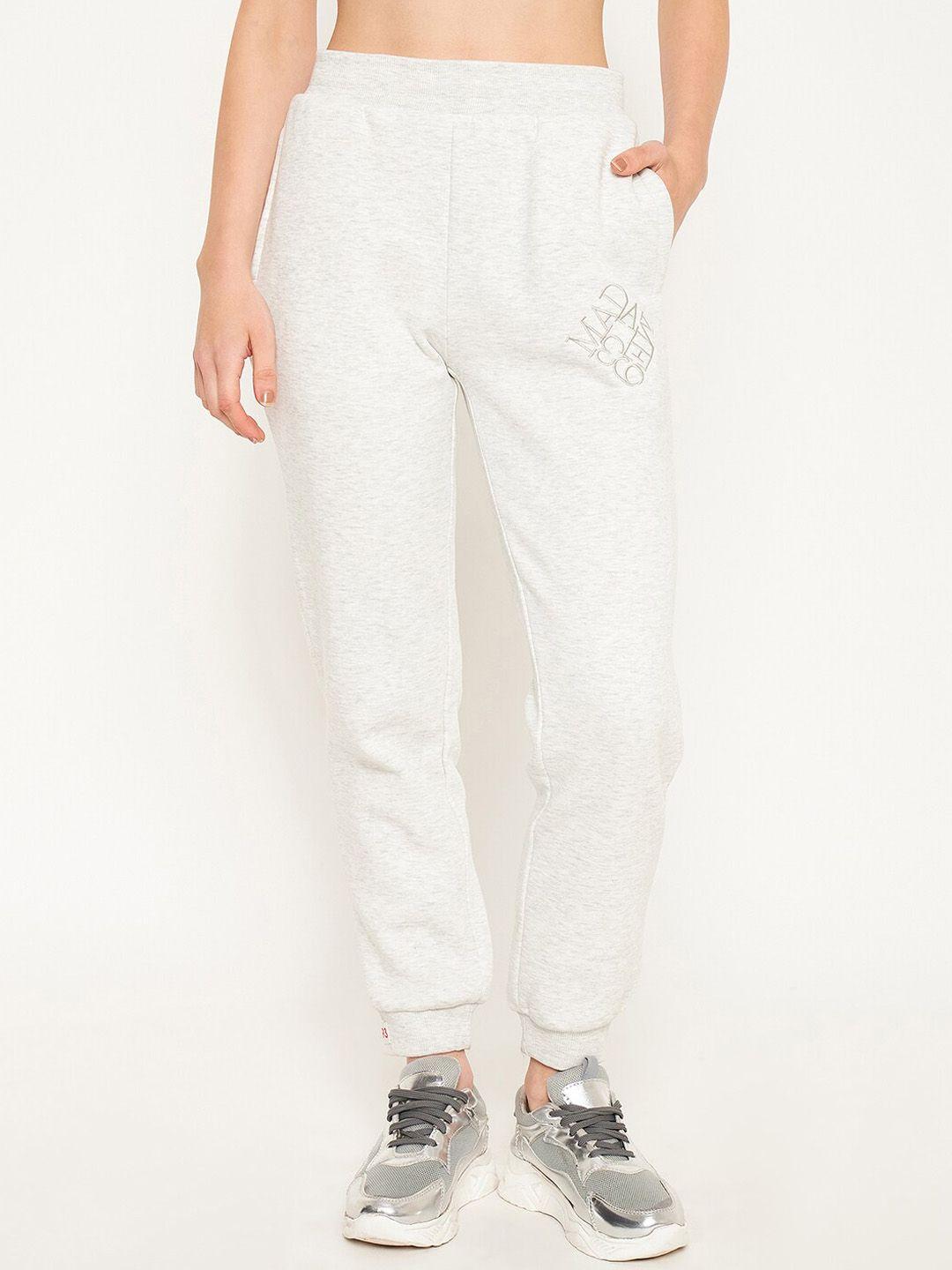 madame women pure cotton track pants