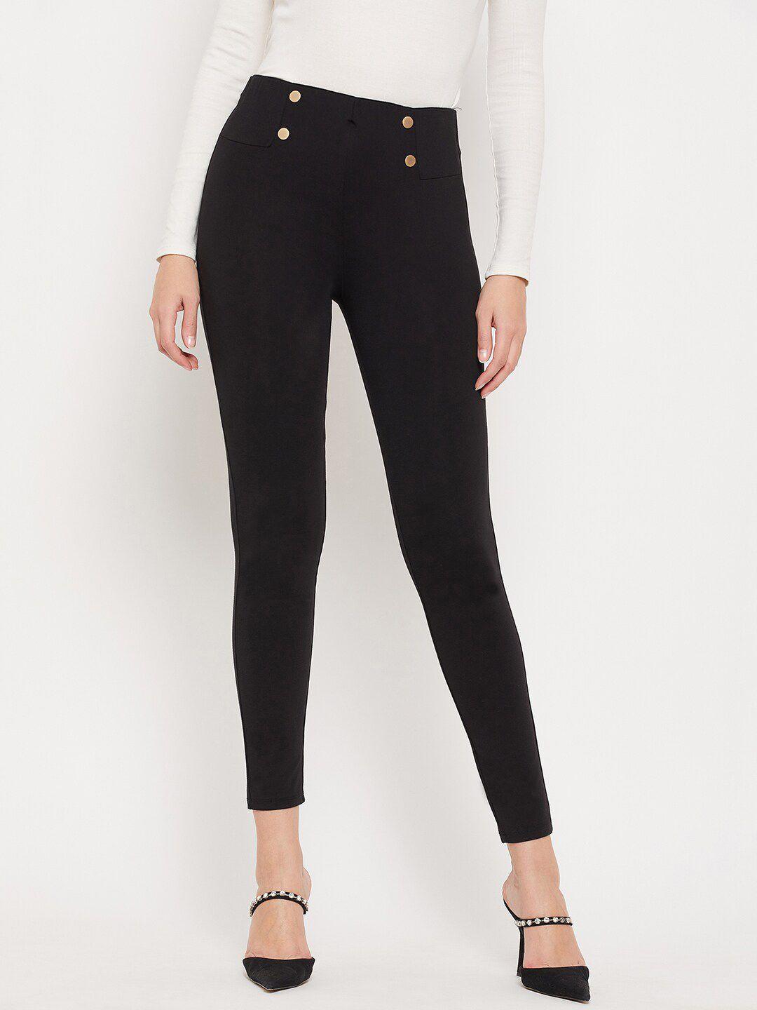 madame women woven jeggings