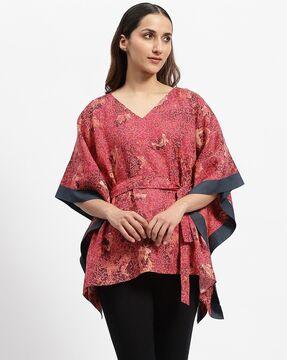 madder red kaftan