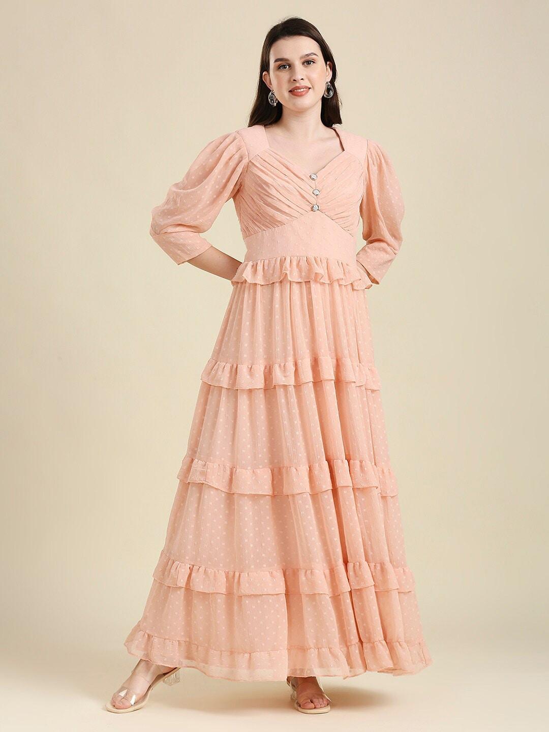 madhuram-women's-peach-coloured-layered-maxi-dress