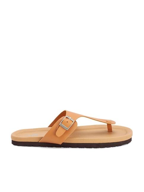 madras trunk men's kai tan t-strap sandals