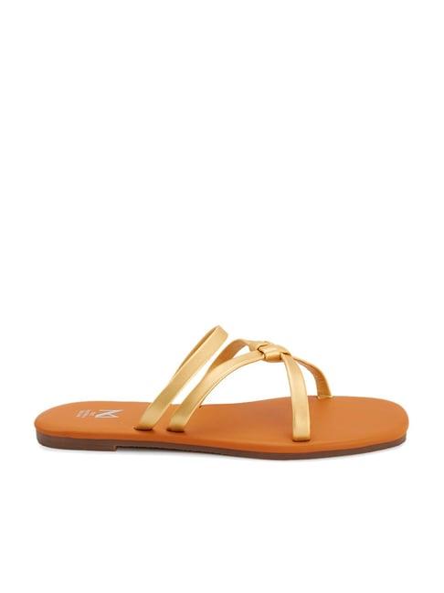 madras trunk women's luna gold casual sandals