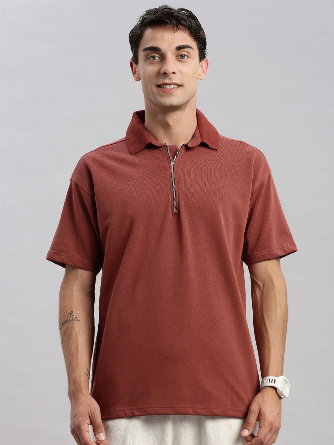 madsto men polo collar pockets t-shirt