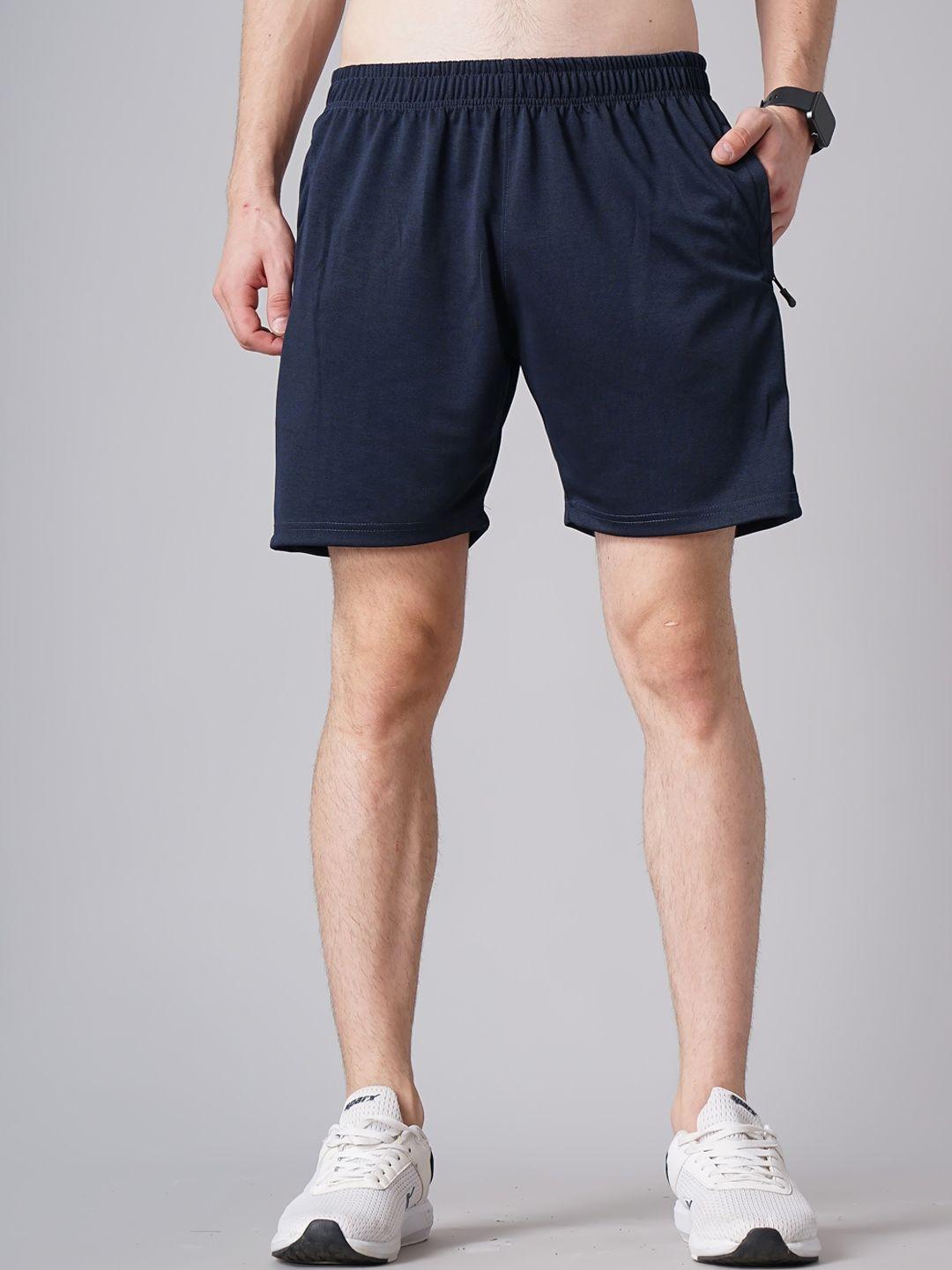 madsto plus size men slim fit cotton sports shorts