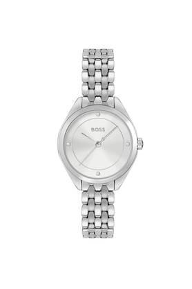 mae 24.50 mm silver dial stainless steel analog watch for women - 1502722