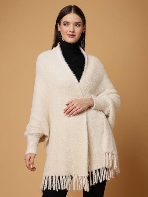 mafadeny cream poncho