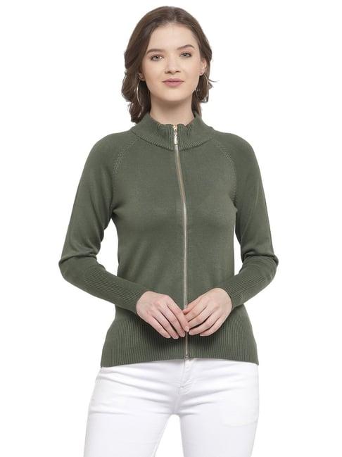 mafadeny green cardigan