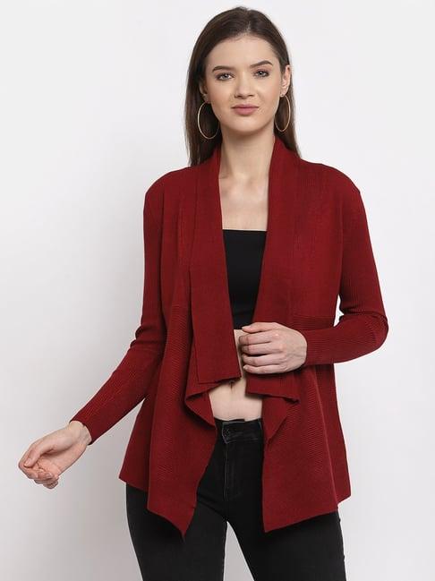 mafadeny maroon shrug