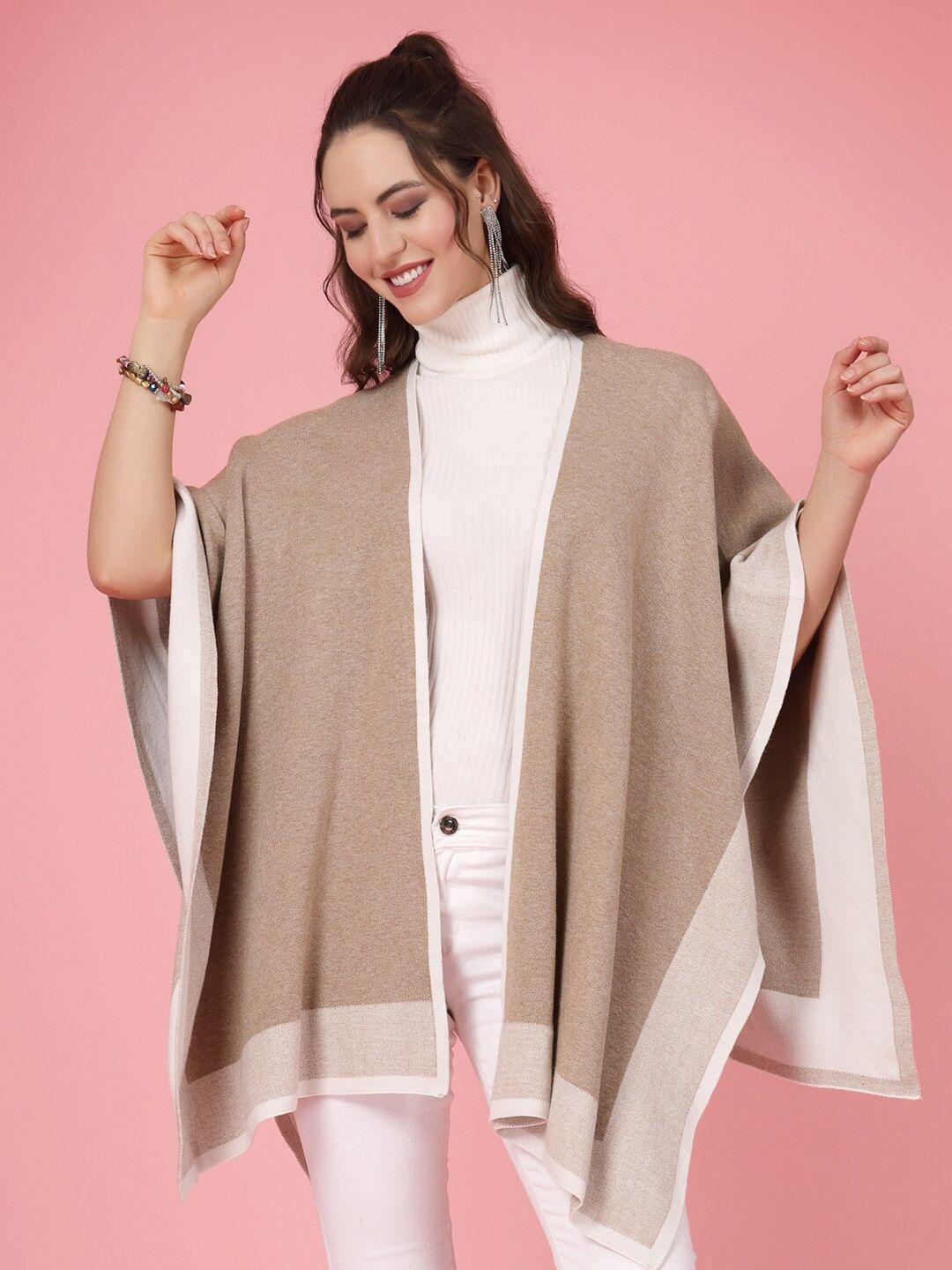 mafadeny open front longline shrug