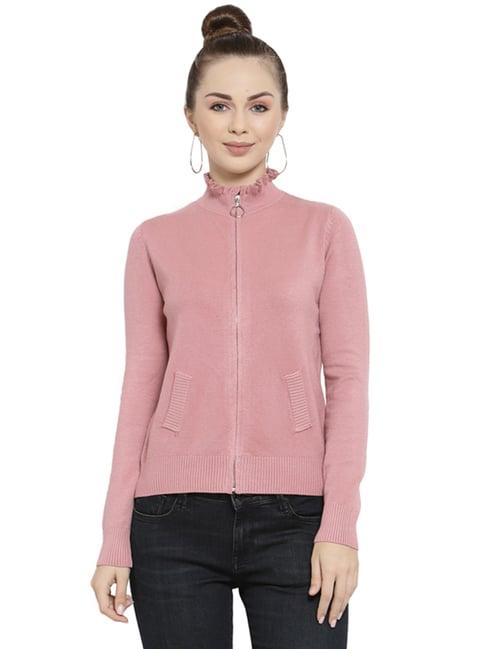 mafadeny pink cardigan