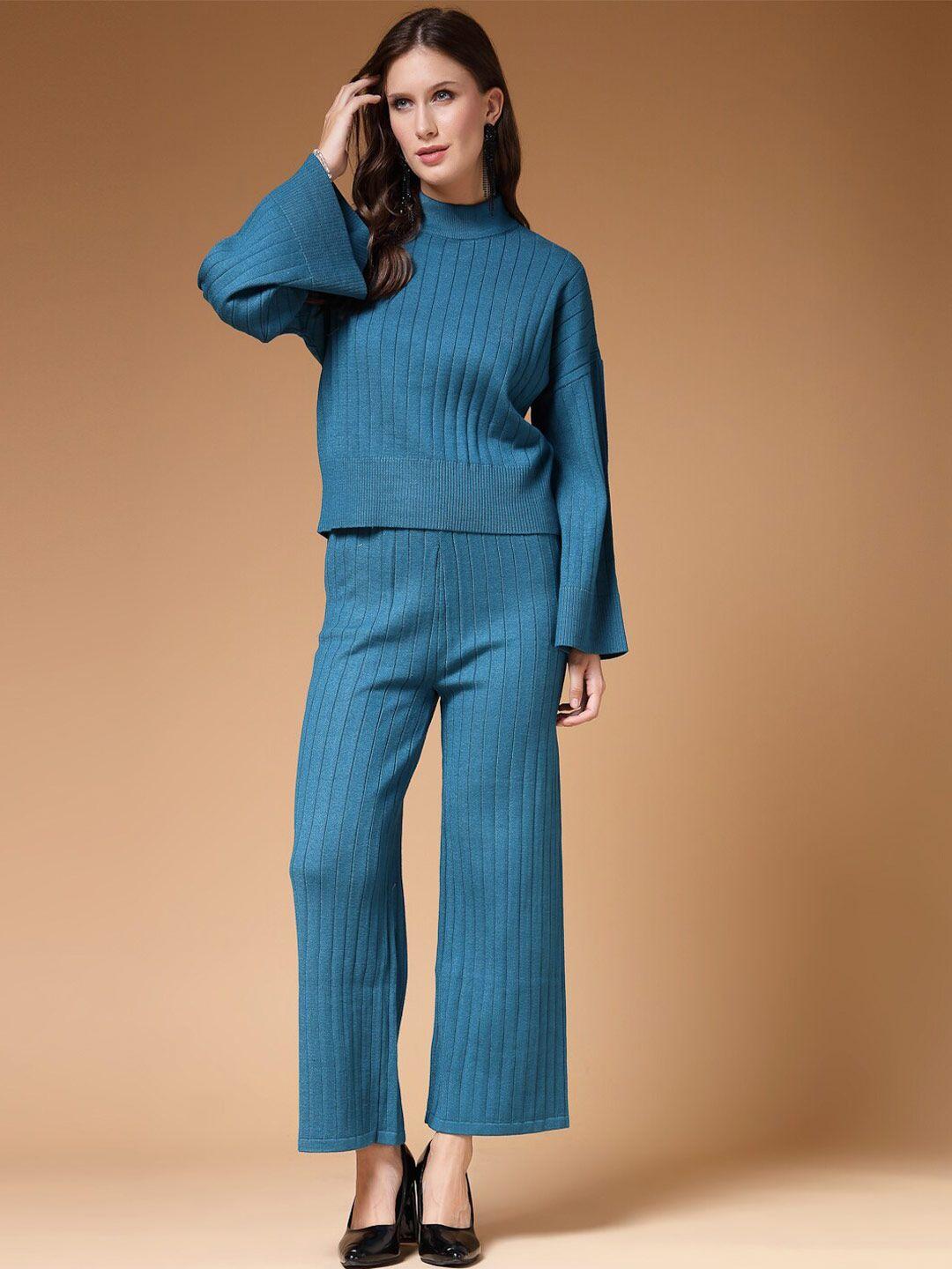 mafadeny winter striped top & trousers