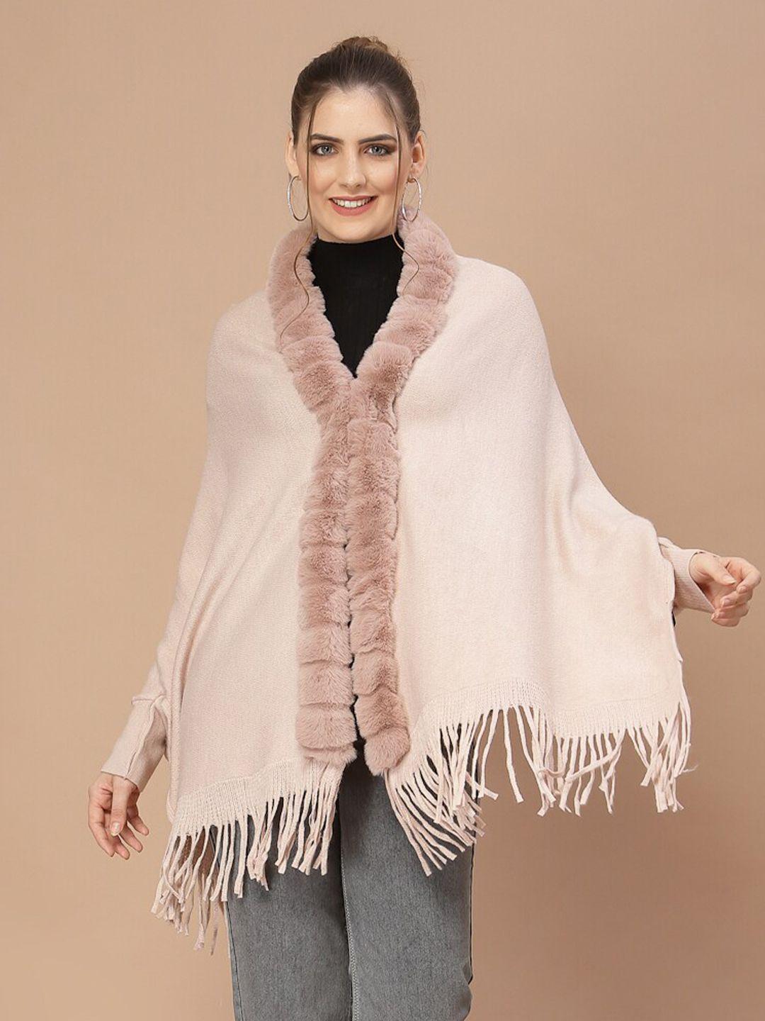 mafadeny women v-neck  poncho