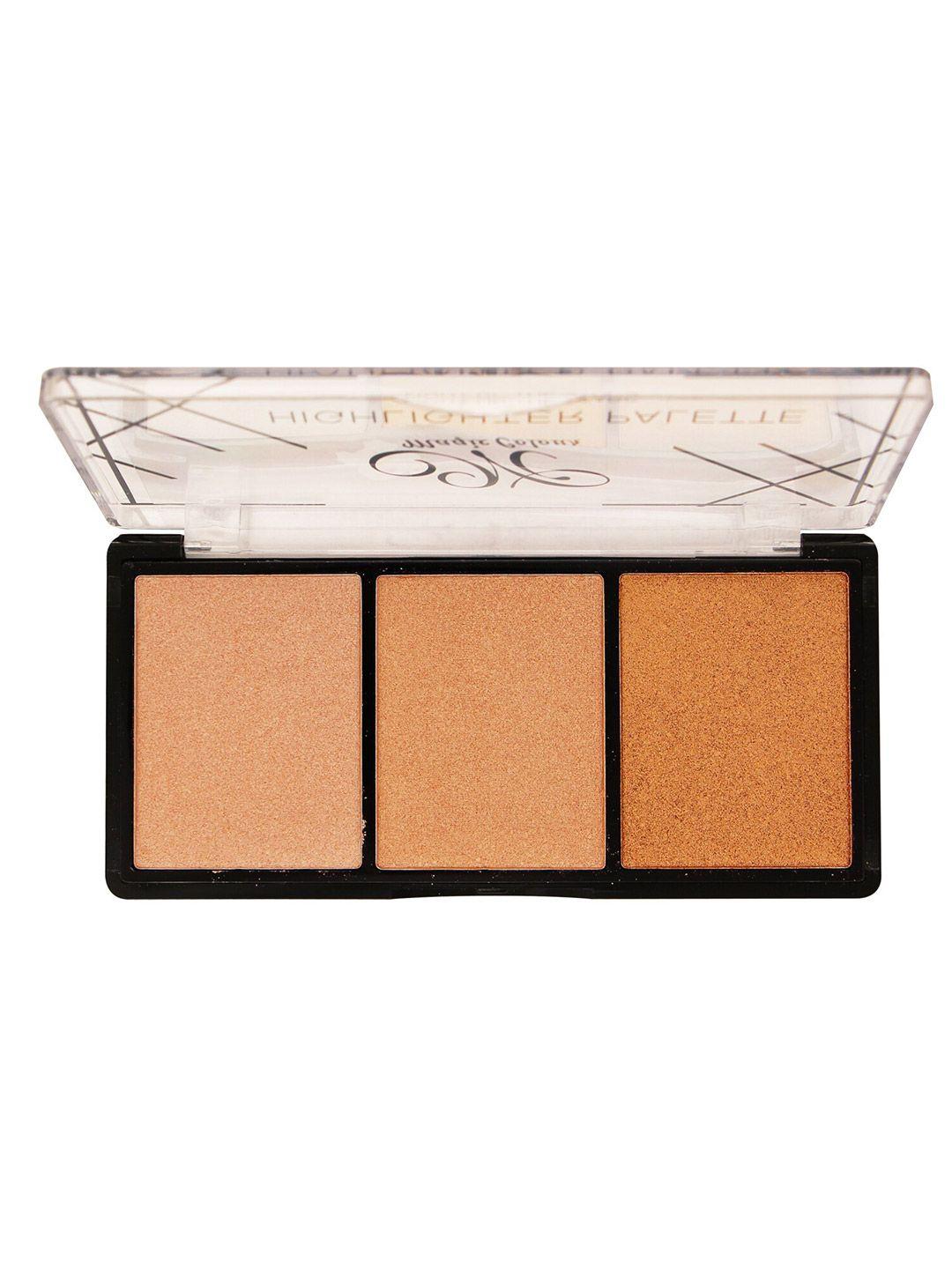 magic colour light up the stars highlighter palette - brown town 04