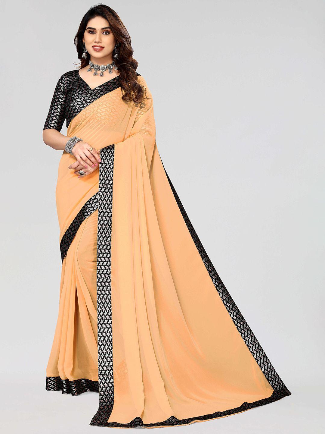 magmina zari pure georgette saree