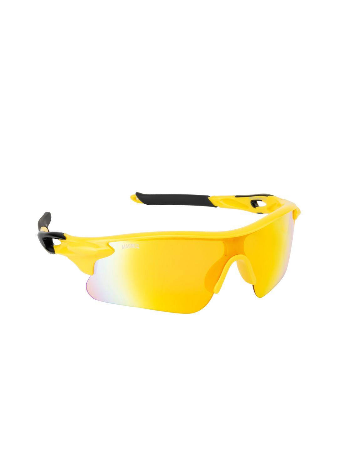 magneq lens & shield sunglasses with polarised & uv protected lens mg 9181/s c4 hz 7020