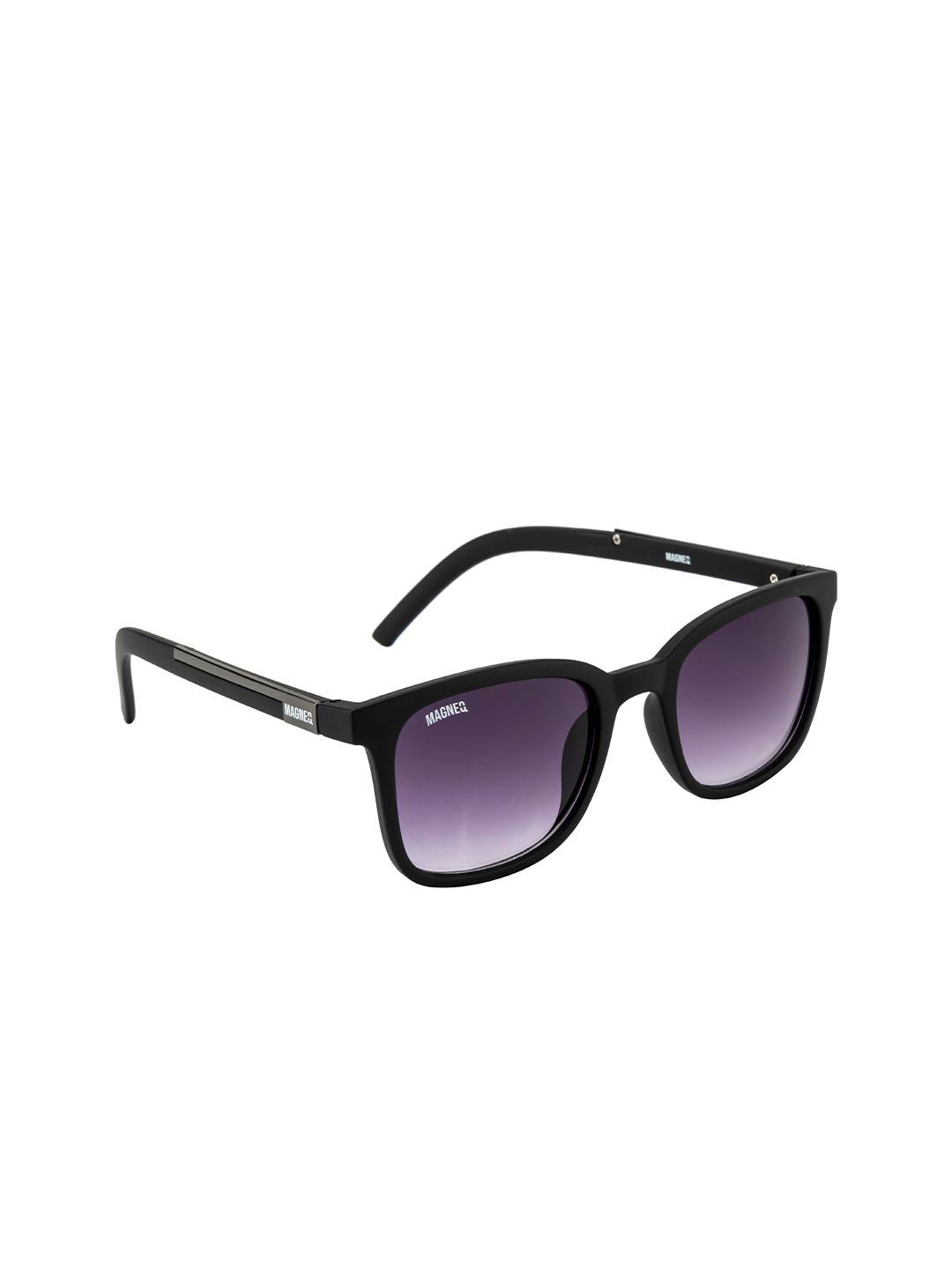 magneq lens & wayfarer sunglasses with polarised & uv protected lens mg 7368/s p3 5218