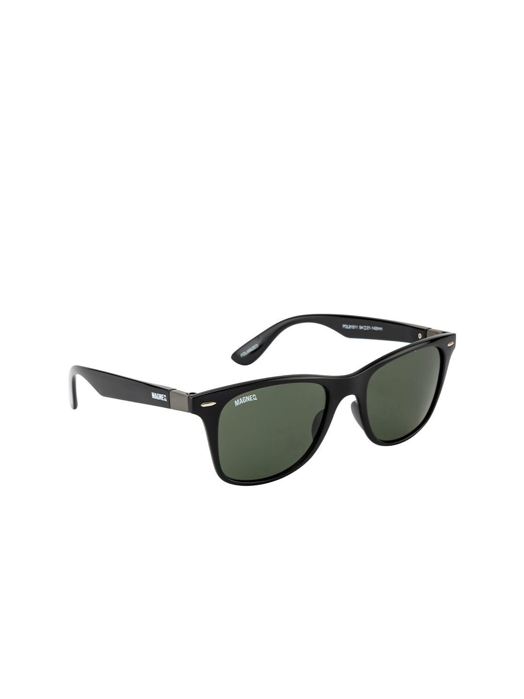 magneq lens & wayfarer sunglasses with polarised & uv protected lens mg 91511/s c3 5421