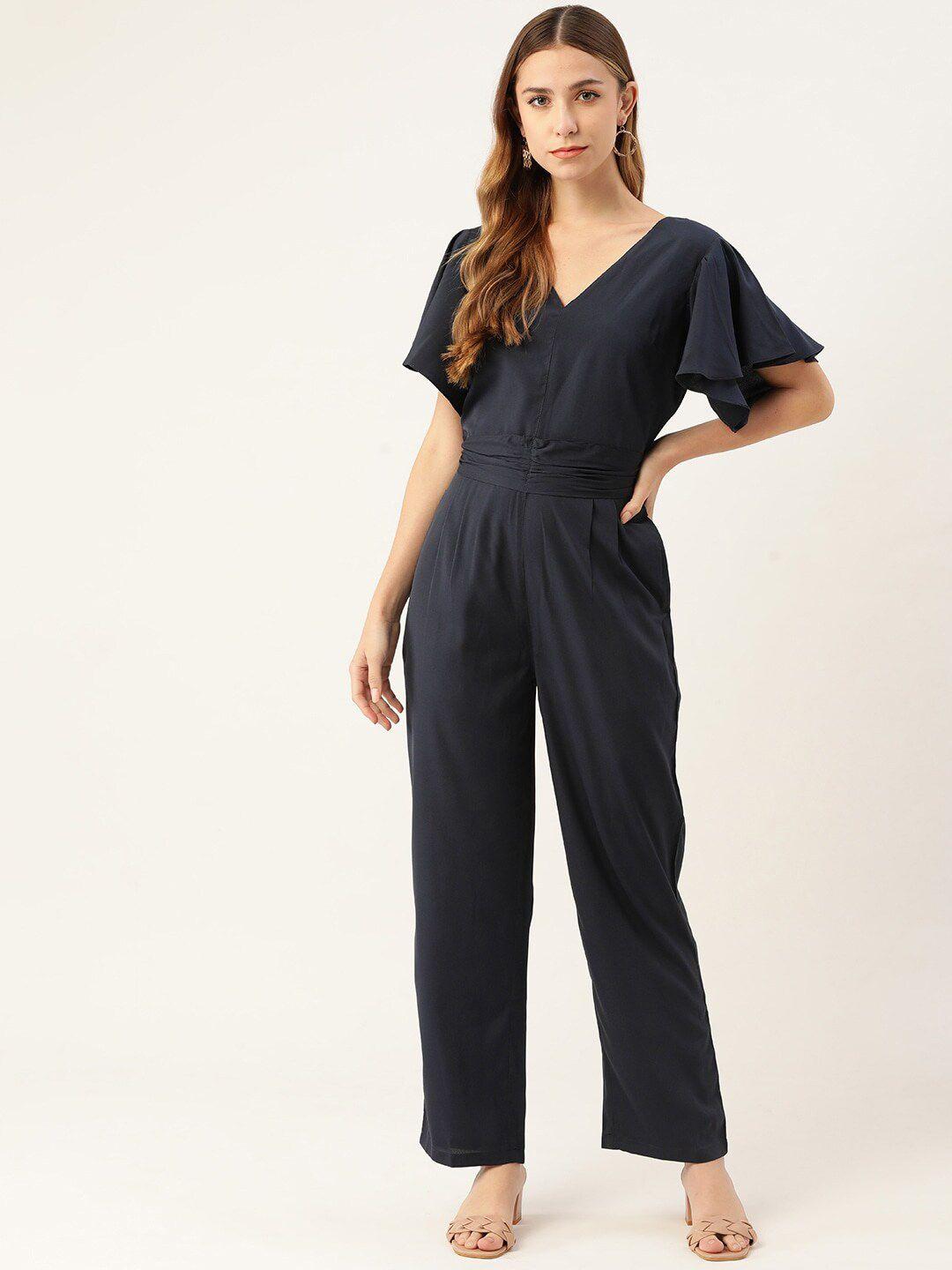 magnetic designs women blue basic jumpsuit