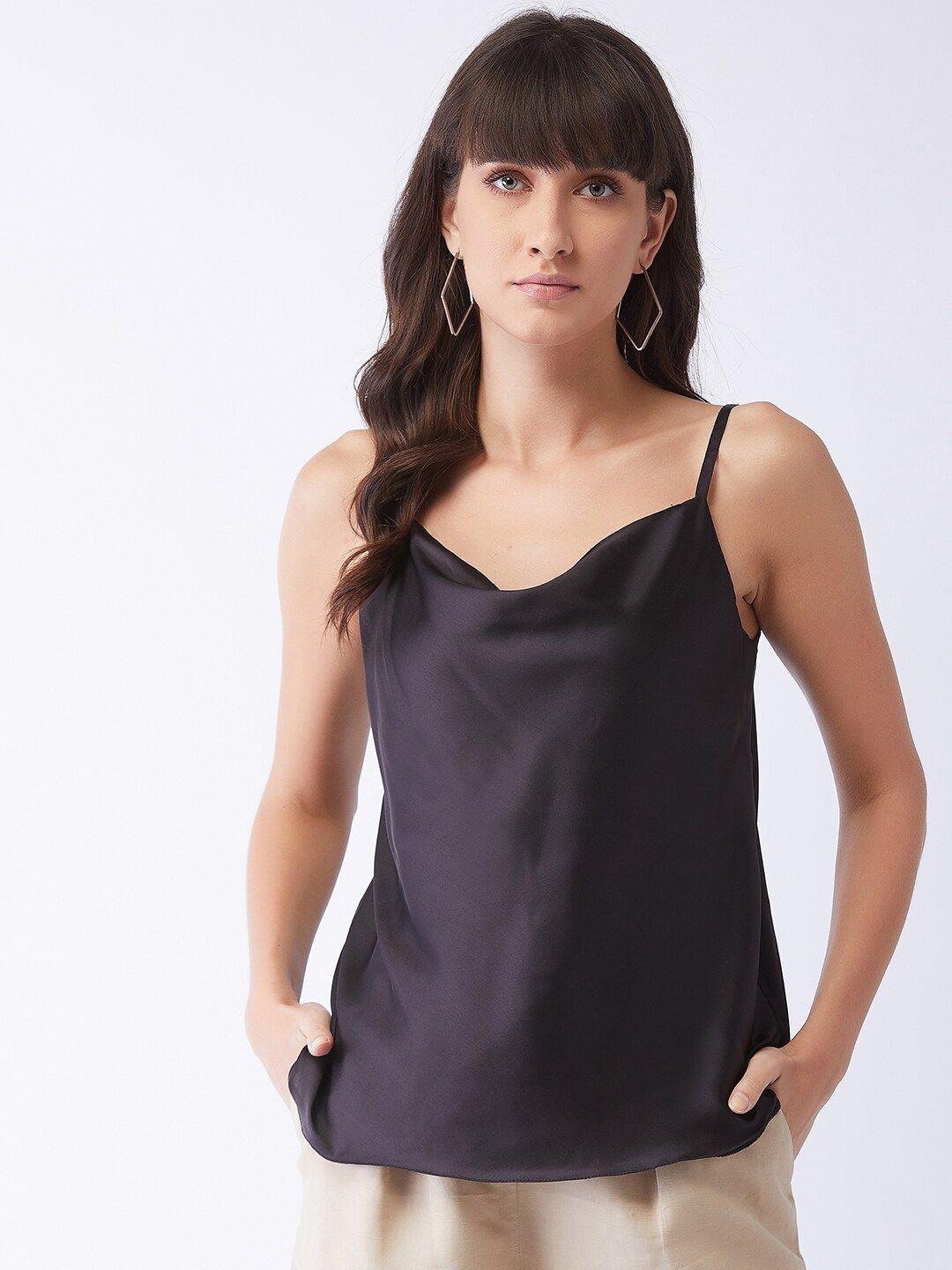 magre black tank top