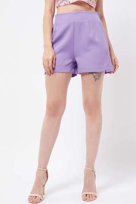 magre lavender shorts - lavender
