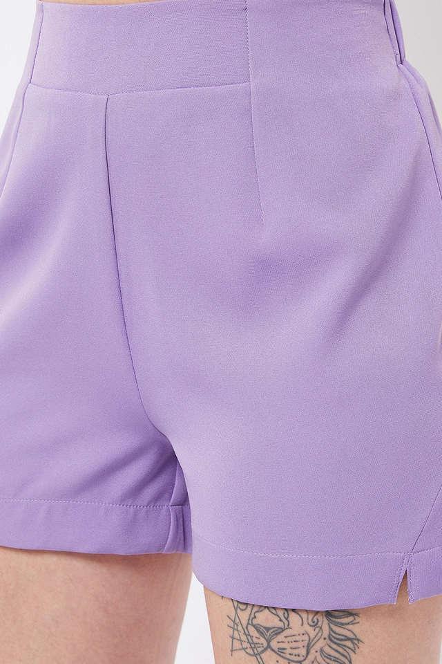 magre lavender shorts