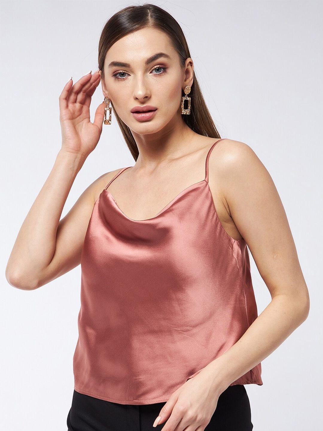 magre rust satin solid top