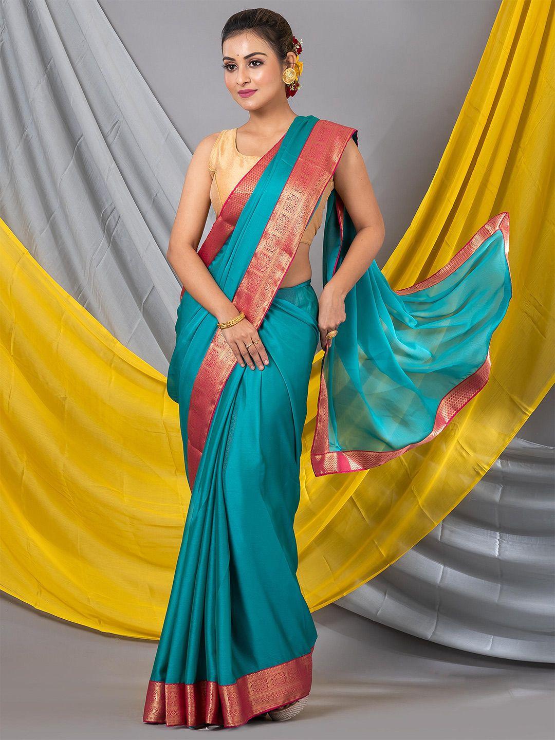 mahalasa woven design art silk saree